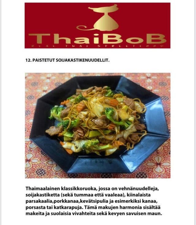 🎃 Heips Kivistö – nyt herkkuja pukkaa!🍜 Ti 28.10: Paistetut soijakastikenuudelit – valitse kana, possu tai katkarapu 🍽️ To 30.10: Leivitetty Larb – koukuttanut jo monta! 👻 La 1.11 Halloween: Kurpitsa-possua kookosmaidolla ja chilillä⏰ Lounas 11–13 💸 10 € mukaan vaunulta 📍 Topaasiaukiolla, kuten ainaTervetuloa herkuttelemaan – meillä ei pelotella, paitsi ehkä makujen voimalla! 😋