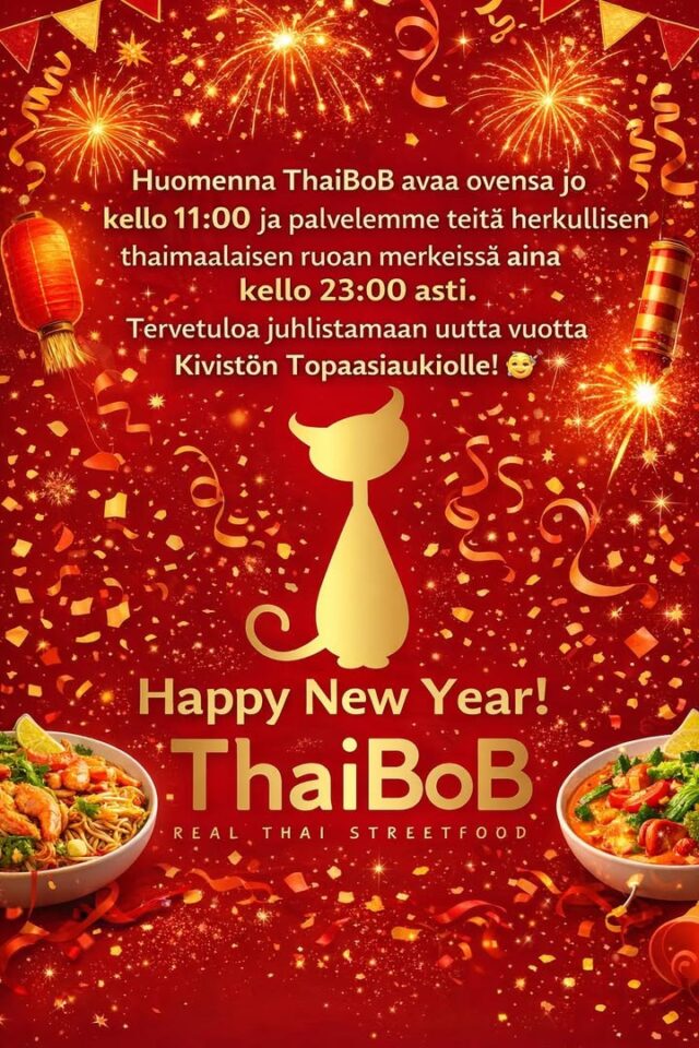 Tervetuloa Topaasiaukiolle kivistöön huomenna 31.12.2025 .
