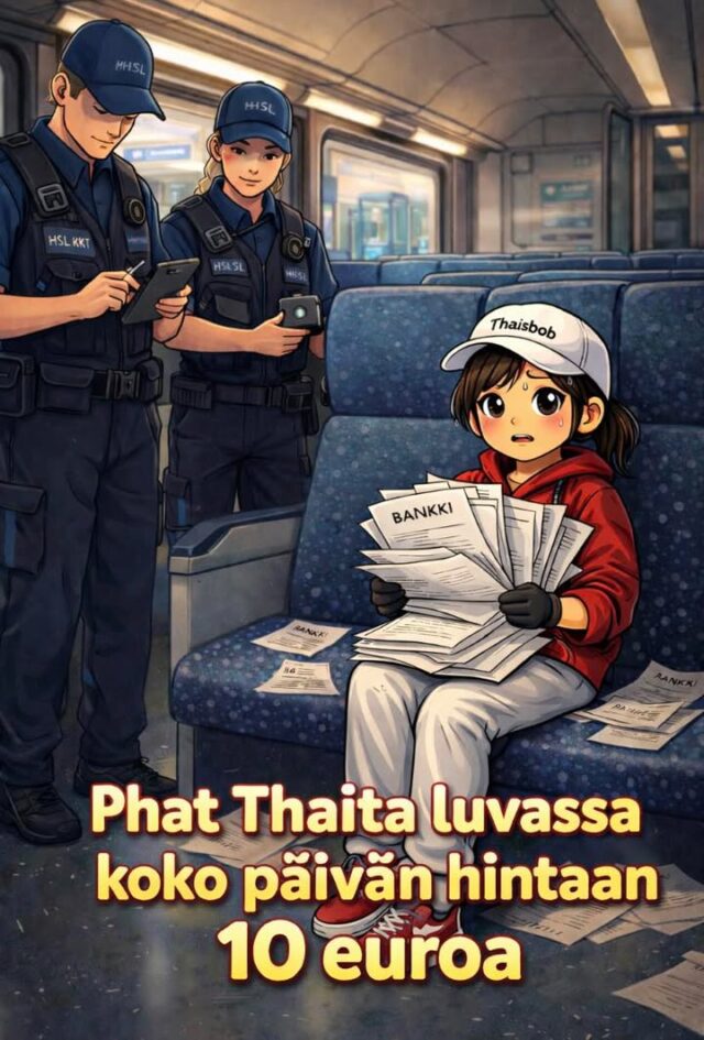 Pieni myöhästys huomenna — iso kiitos ymmärryksestäThaibobin muuton keskellä on päässyt katoamaan muutama tärkeä paperi, ja kokki Nantawan joutuu aamulla piipahtamaan Tikkurilan pankissa selvittämässä asioita. Tämän takia lounaan avaus saattaa viivästyä hieman.Uskomme kuitenkin, että klo 12:00 mennessä luukut ovat jo auki ja
Phat Thai porisee pannulla.Kiitoksena kärsivällisyydestä Phat Thai 10 € koko päivän — aina klo 21:00 asti.Kiitos ymmärryksestä ja anteeksi vaiva.
Nähdään pian, rakkaat asiakkaat.